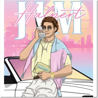 Jim Halpert Vice City Posters and Art